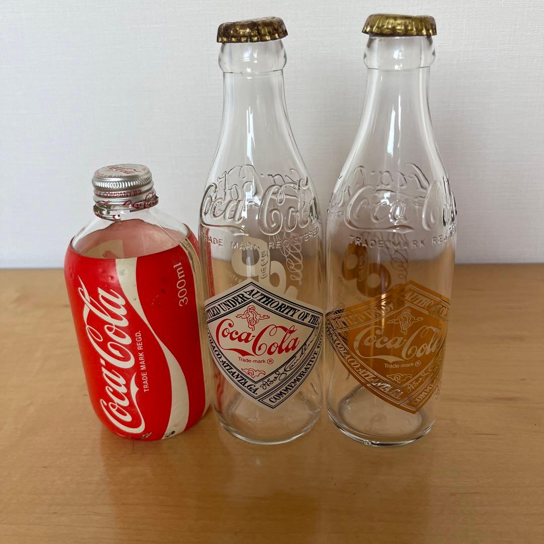 コカコーラ 100周年記念限定品 コカ・コーラ100周年記念ボトル 3種類