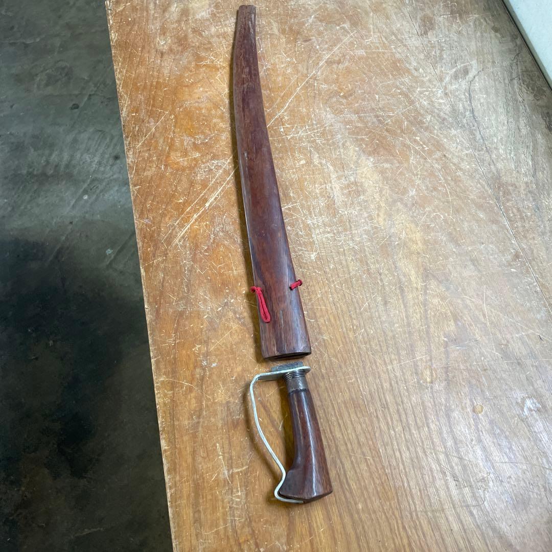 詳細不明 部族 民族 67cm 刀剣 サーベル 合法サイズ アンティーク 古道具