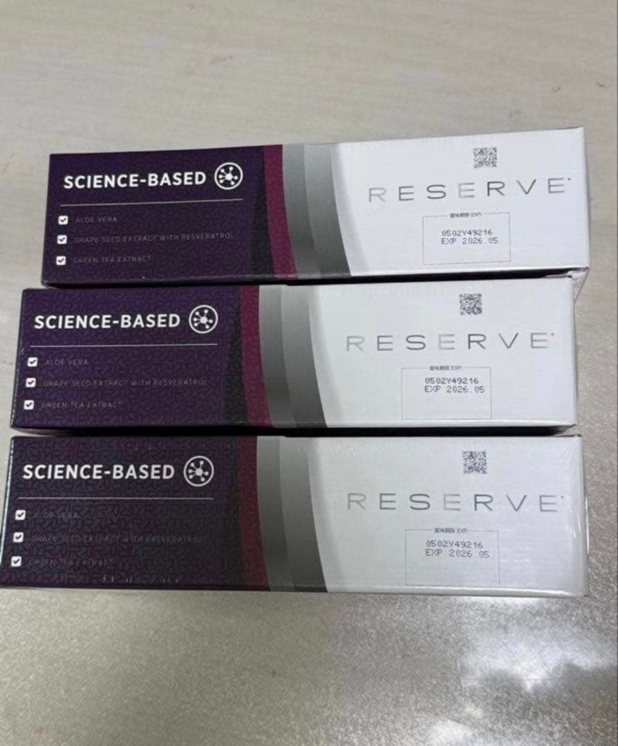 JEUNESSE RESERVE ジュネス リザーブ 3箱 ジュネスグローバル - メルカリ