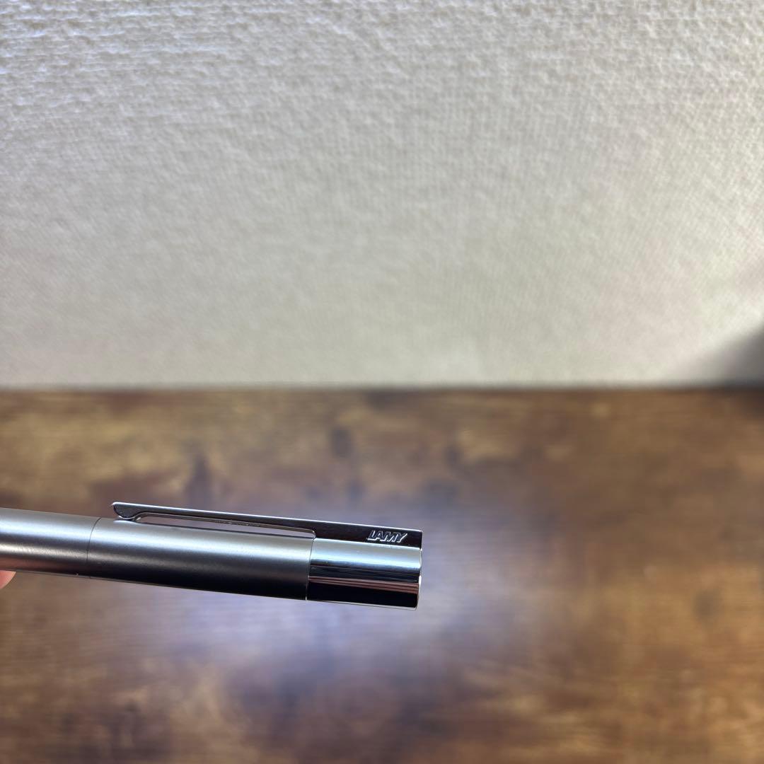 LAMY scala ボールペン brushed ステンレス