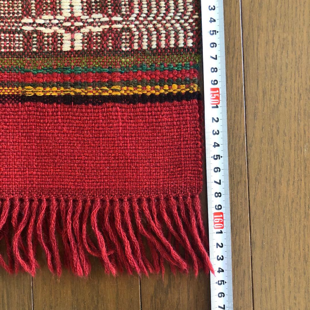 優佳良織工芸館 ストール大判 北海道手織つむぎ 毛100% - メルカリ