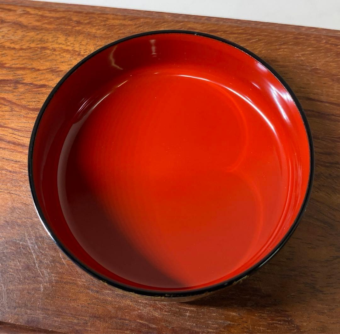 【茶道具】弘峰造　蓬莱山蒔絵　大棗（共箱）