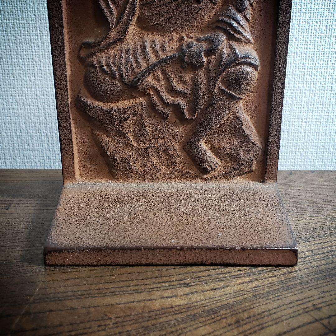 神農 像 薬祖神 置物 金属 オブジェ 壁像 名入の通販はau PAY