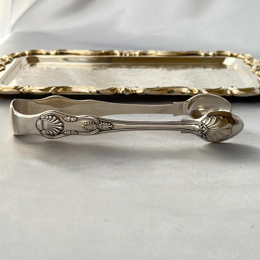 【英国】 キングスパターンのアイストング 【シルバープレート】