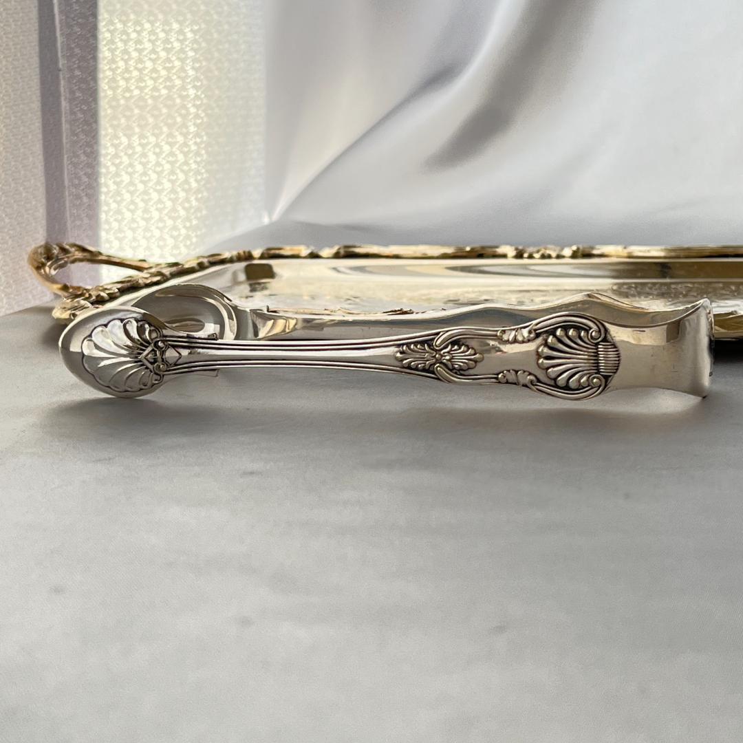 【英国】 キングスパターンのアイストング 【シルバープレート】