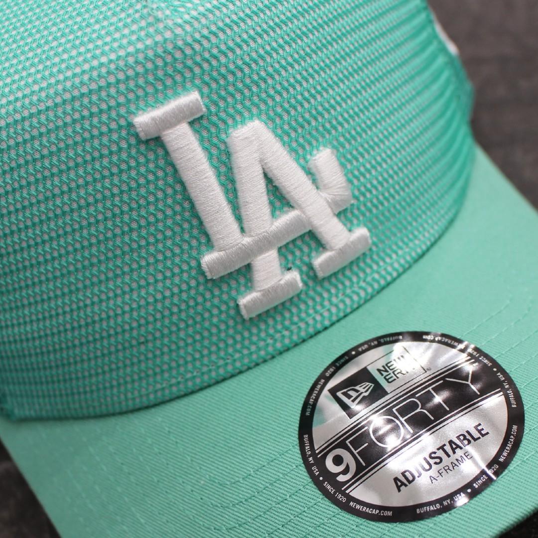NEW ERA LA ドジャース メッシュキャップ 海外モデル ミントグリーン