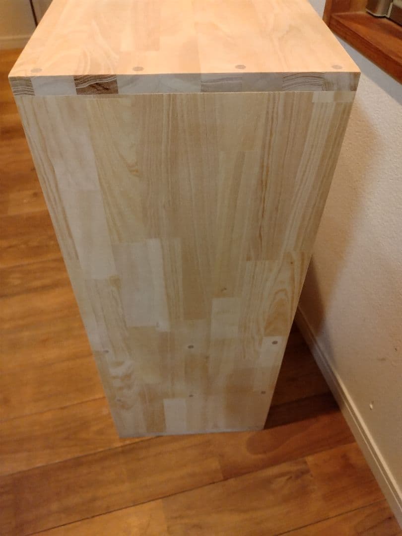 木製 ハンドメイド オーダー 目の字型 水槽台 アクアラック シェルフ