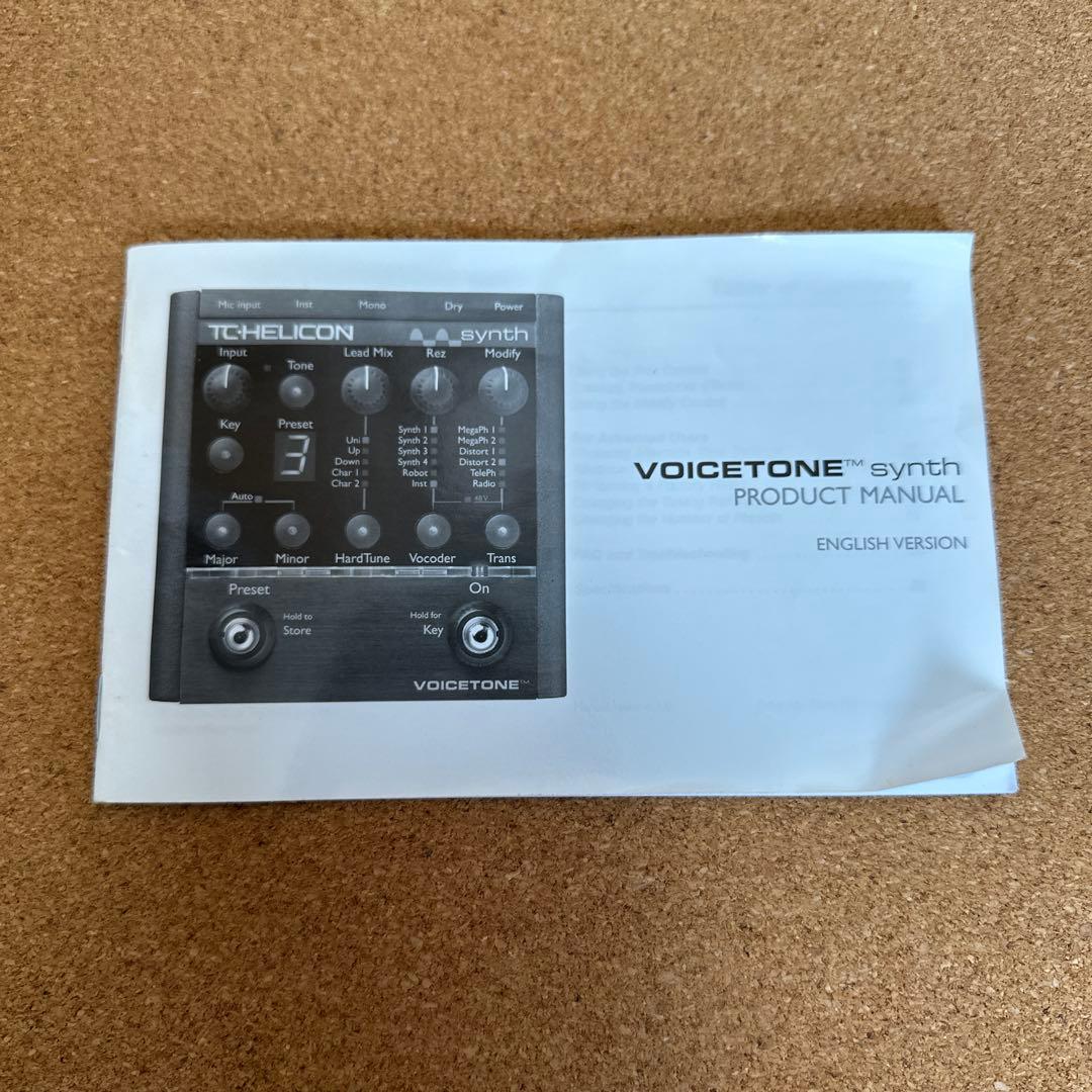 TC・HELICON (ティーシーヘリコン) VOICETONE synth