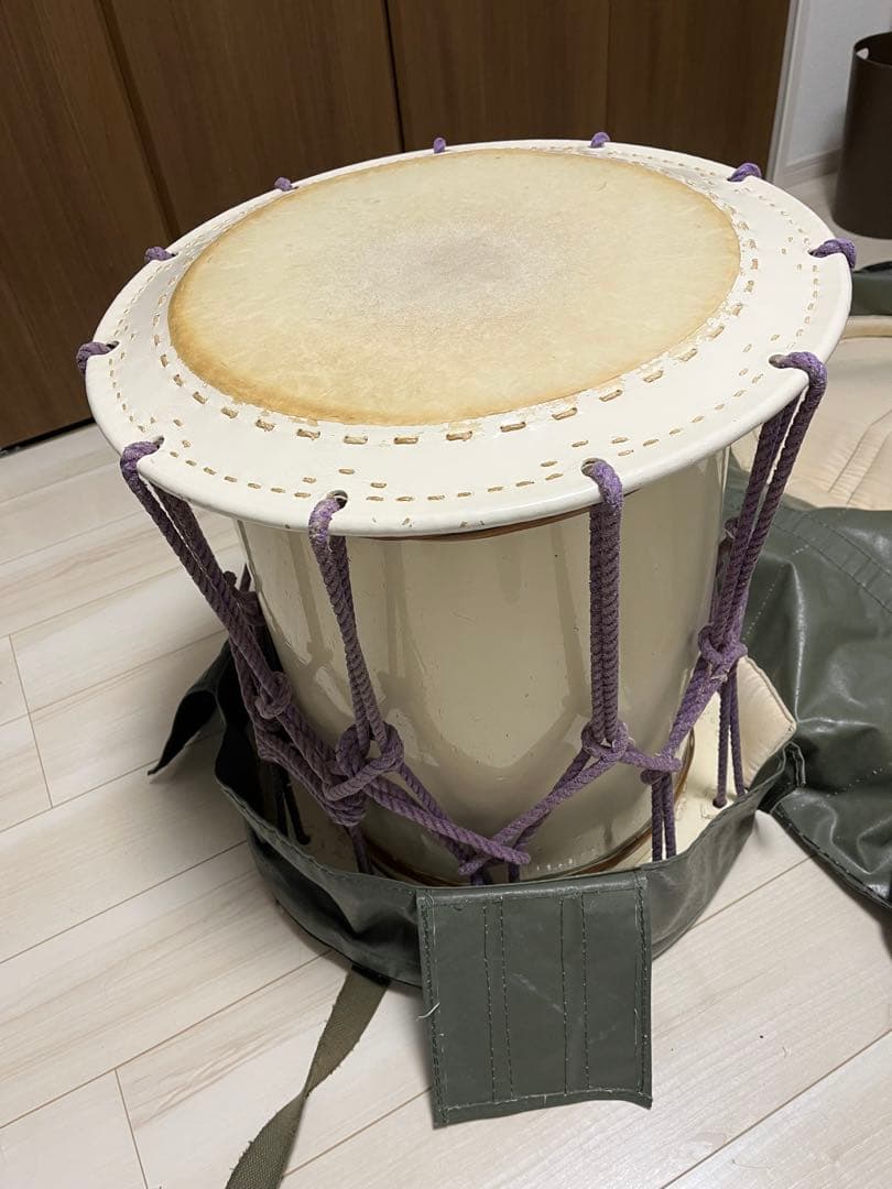 浅野太鼓 一尺六寸48センチ 英哲型 桶胴太鼓/かつぎ桶