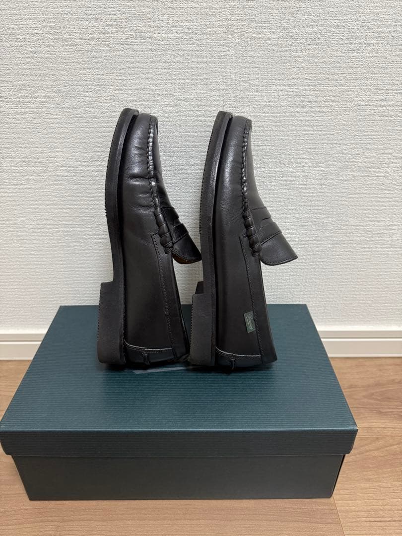 【美品】Paraboot パラブーツ ブライトン ローファー ブラック　uk5