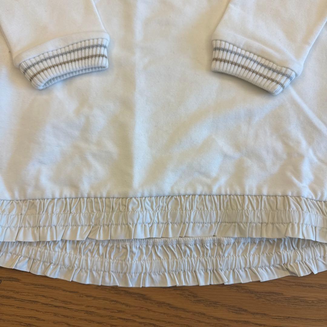 MONCLER ホワイト トレーナー