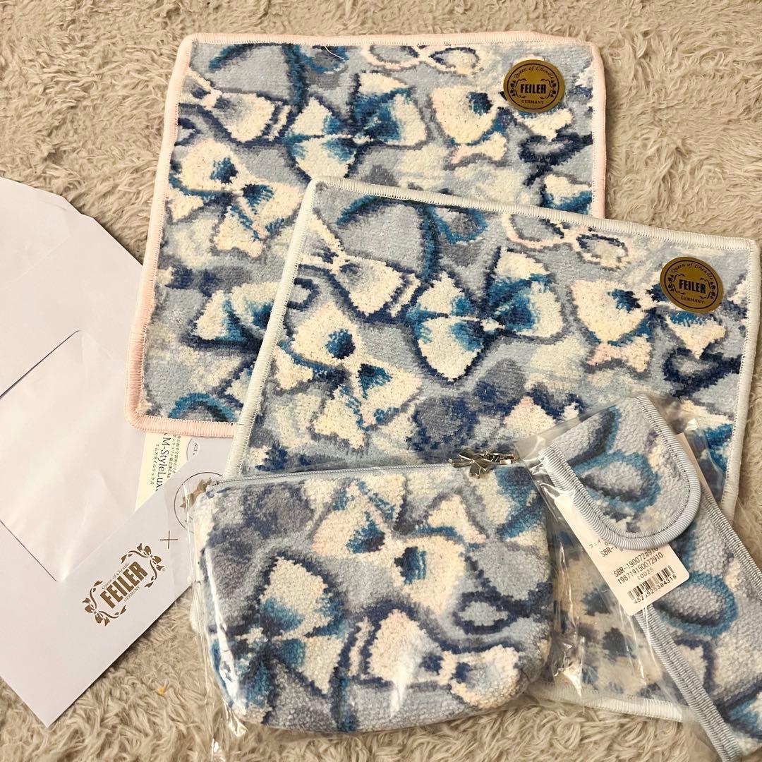 希少】フェイラー/リボン協会コラボ/サムシングブルー/M-StyleLuxe