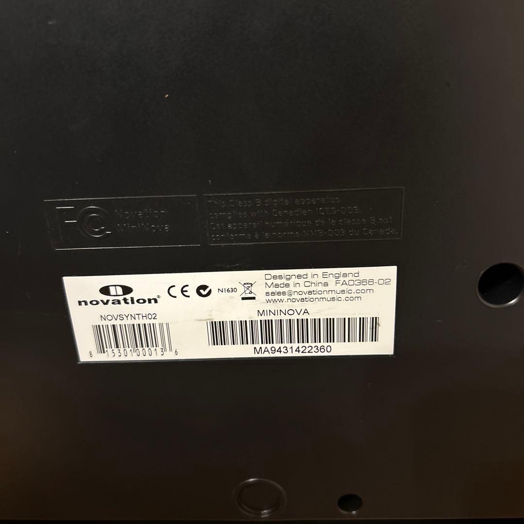 Novation MiniNova アナログシンセサイザー - メルカリ