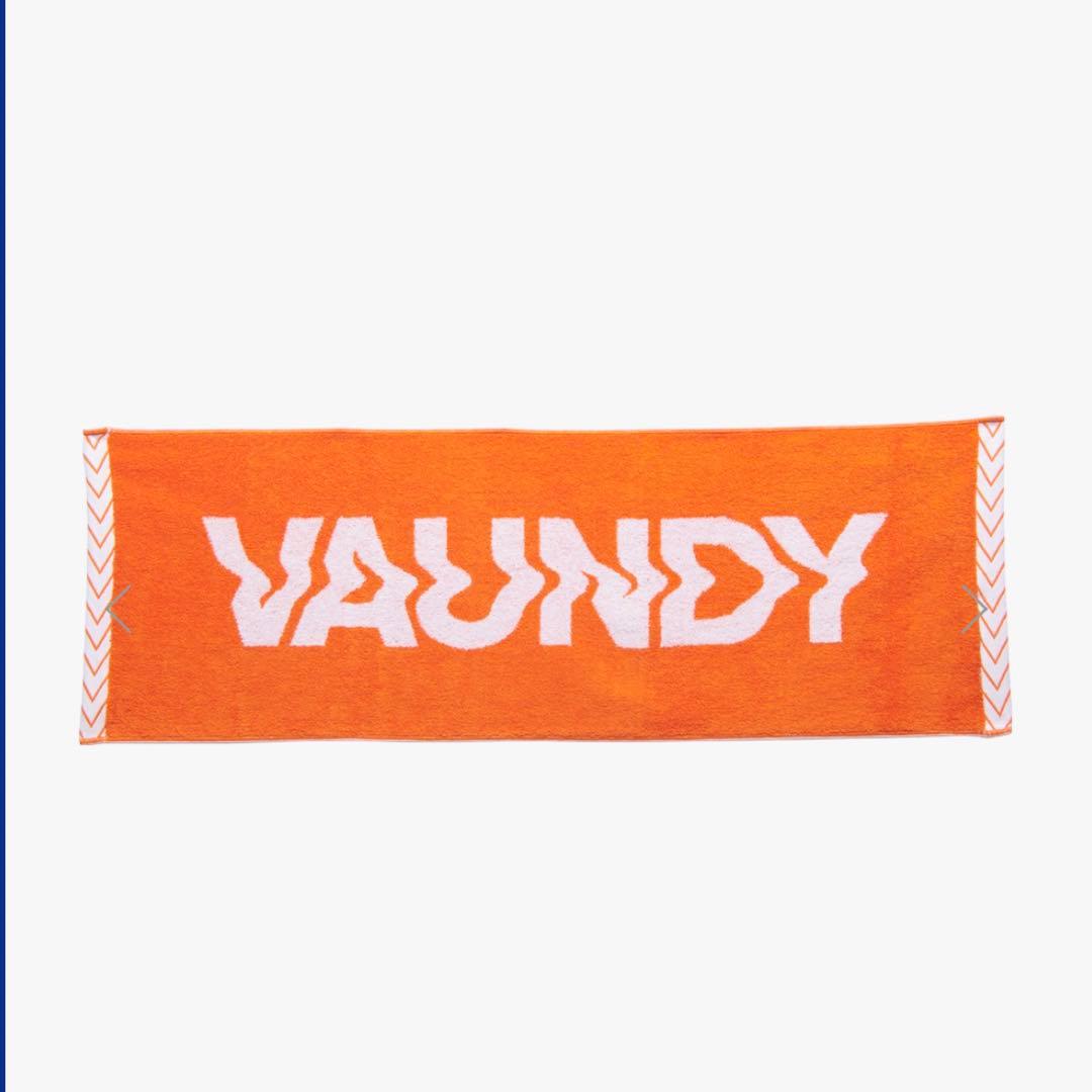 新品未開封】Vaundy ロゴ ジャガードタオル オレンジ - メルカリ