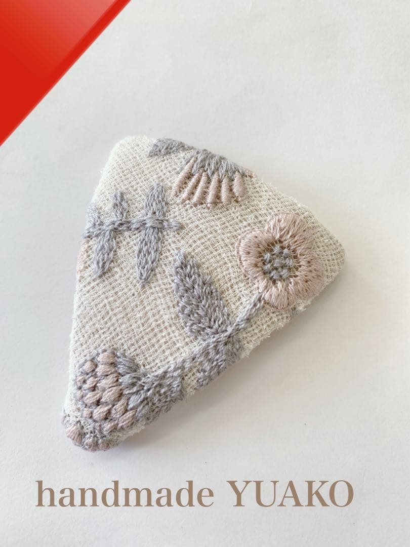 ミナペルホネンハンドメイドパッチンピン