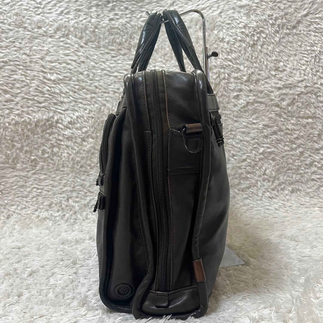 ✨希少✨TUMI 2way ビジネスバッグ オールレザー A4可 茶