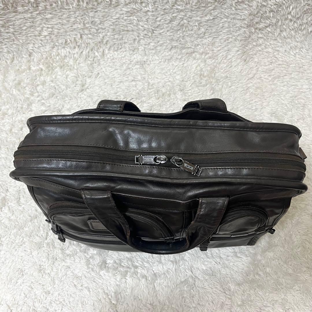 ✨希少✨TUMI 2way ビジネスバッグ オールレザー A4可 茶