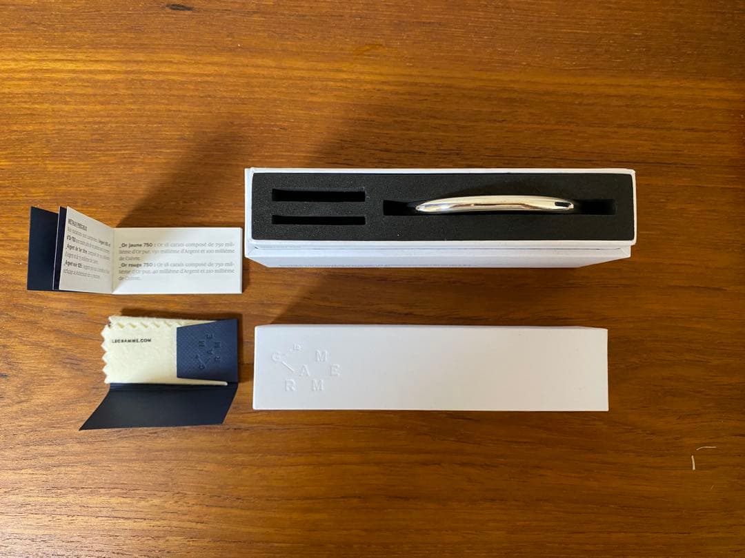 le gramme 31g 初期型　ポリッシュ　バングル　ブレスレット