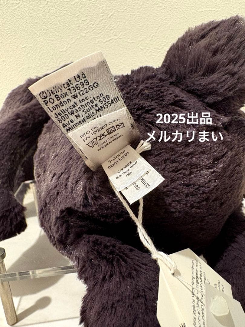  Medium Bashful Inky Bunny インキー黒