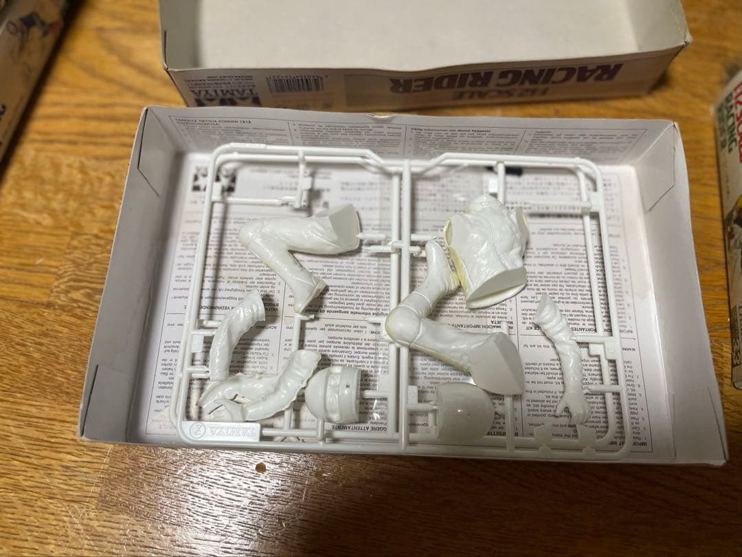 TAMIYA RACING RIDER 1/12 3個セット　ジャンク