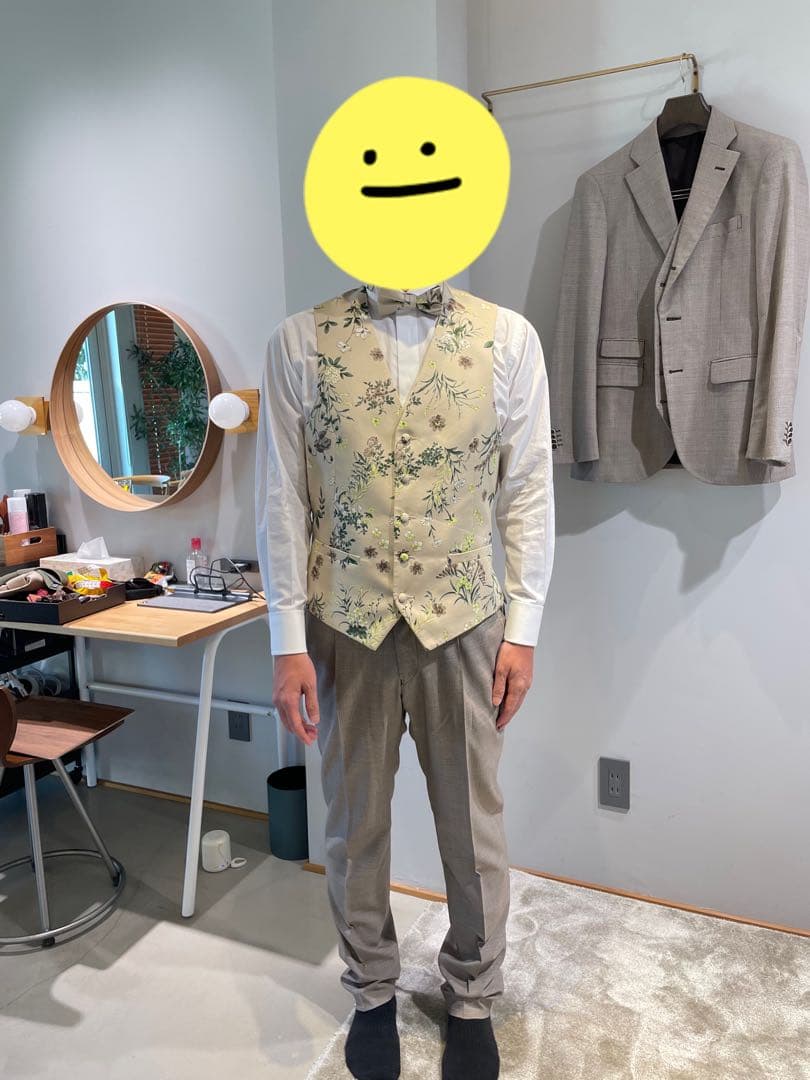 美品】タキシード ベスト＆タイ｜チュノアウェディング タキシード