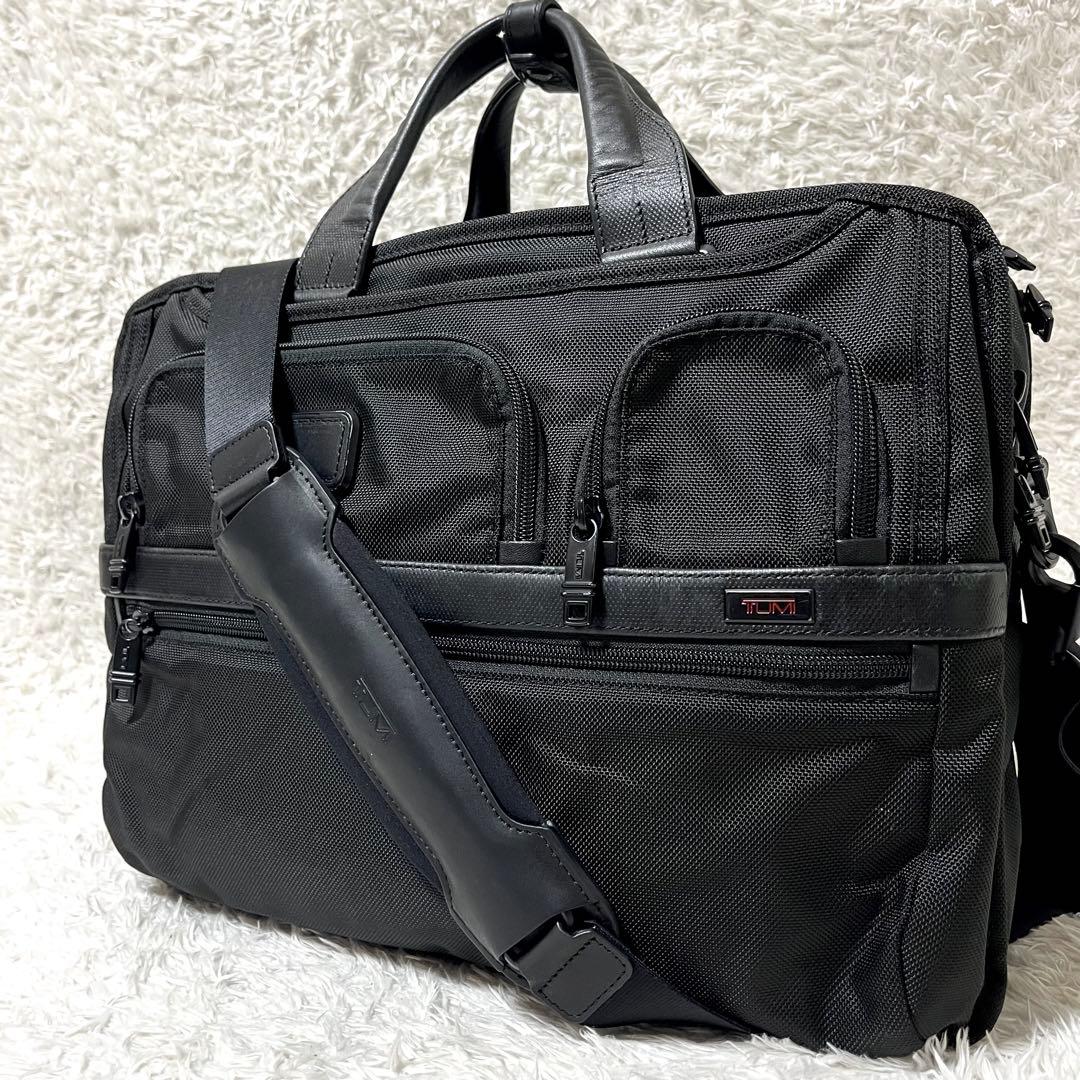 ✨美品✨TUMI 3way ALPHA2 ビジネスバッグ リュック 2層
