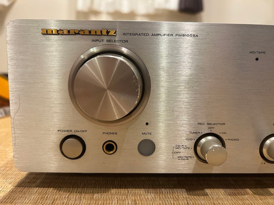 marantz PM8100アンプ Amazon.co.jp: marantz マランツ PM8100SA シルバーゴールド ステレオ