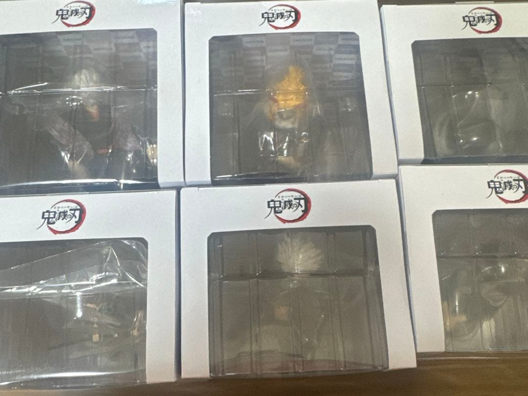 アニプレックス　鬼滅の刃　ノンスケールフィギュア　6点セット