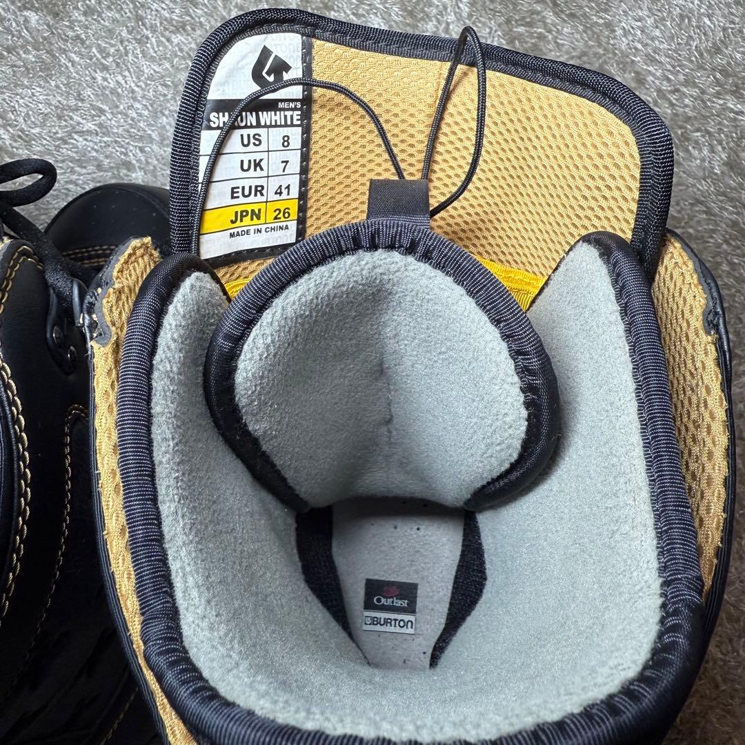 早い者勝ち！Burton スノーボードブーツ SHAUN WHITE 26.0㎝