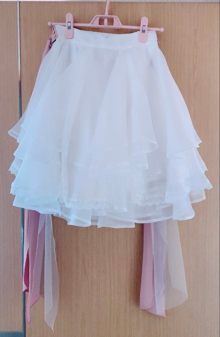 Fairy dress up sheer スカート