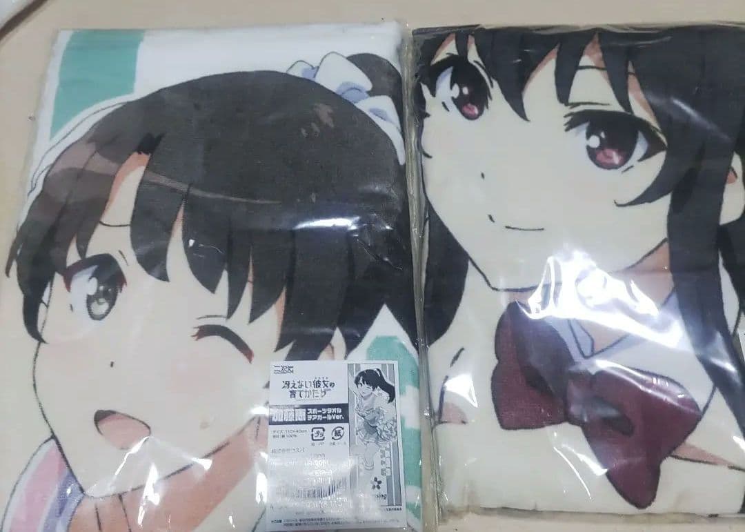 冴えない彼女の育てかた スポーツタオル 加藤恵 霞ヶ丘詩羽