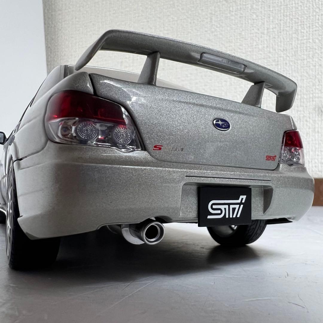 1/18オートアート　スバル　インプレッサWRX STi S204