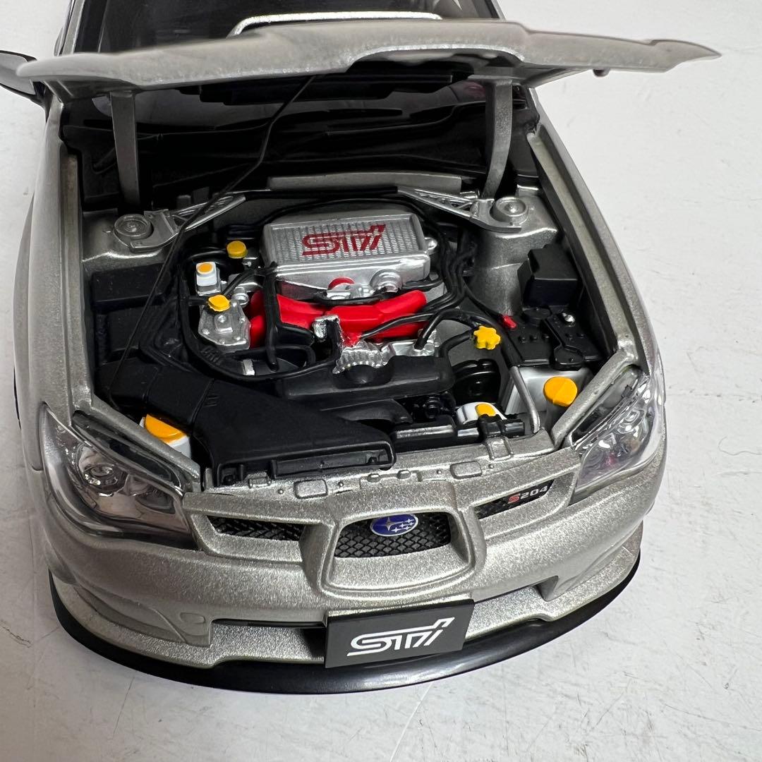 1/18オートアート　スバル　インプレッサWRX STi S204
