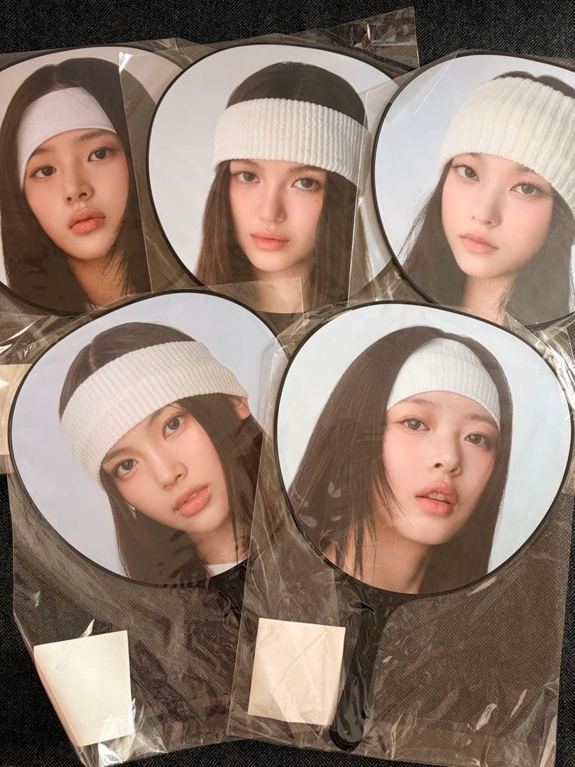 エ*6様 NEWJEANSうちわ 5枚セット エ*6様 NEWJEANSうちわ 5枚セット 2026年最新】newjeans ミンジ うちわ