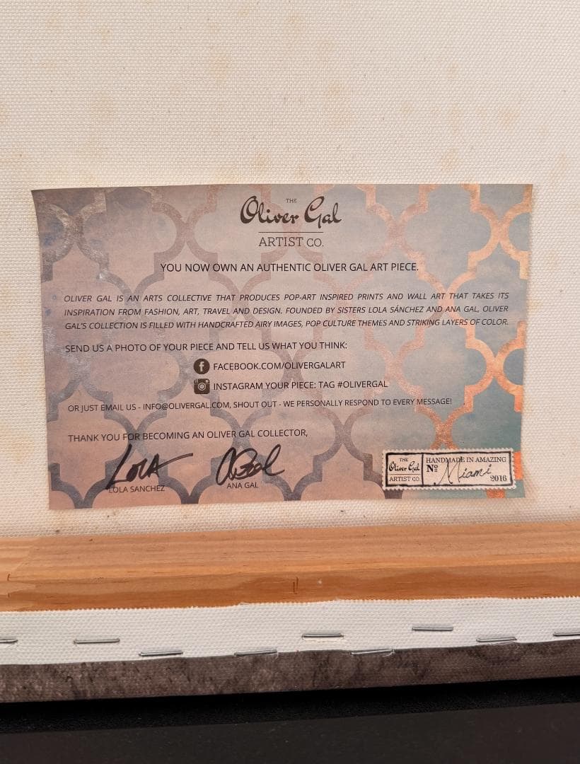 ルイヴィトン Louis vuitton 76×51 Oliver Gal