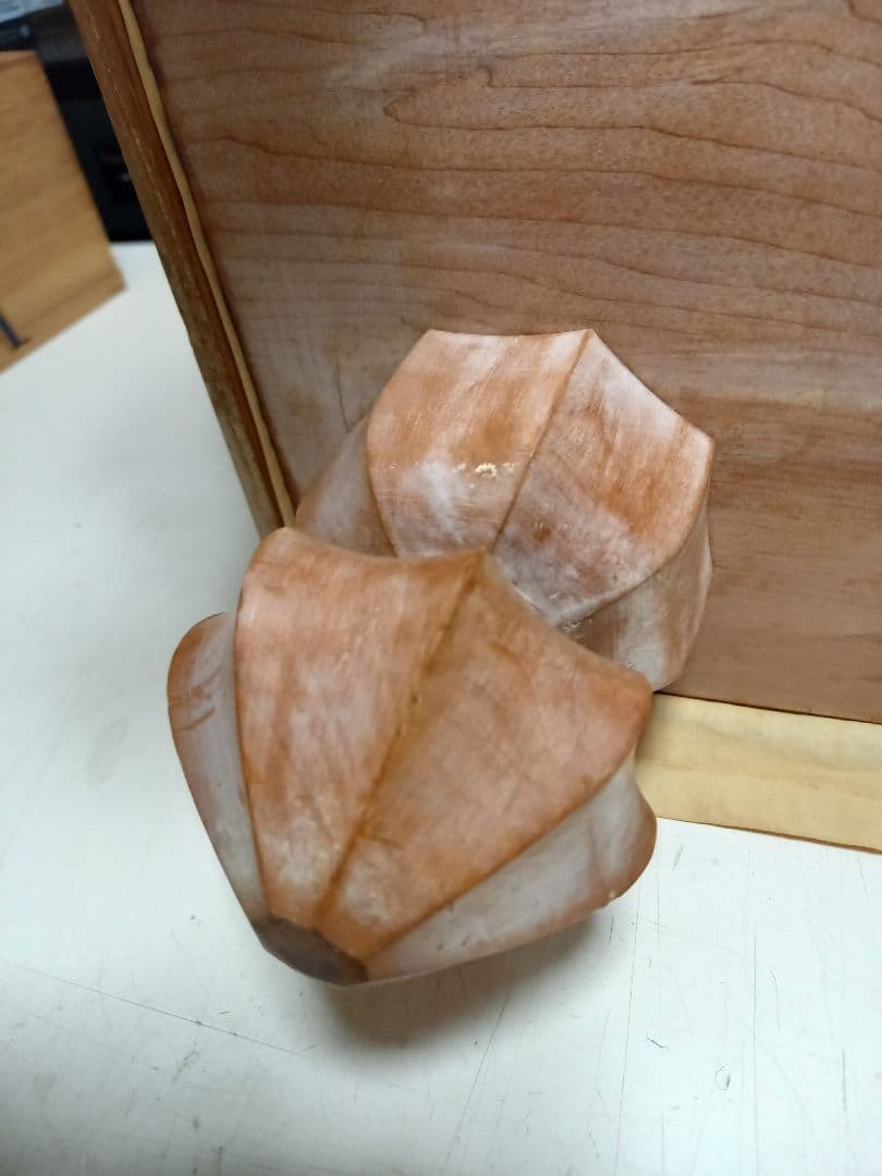 日向製 碁盤 桂 板目 木裏 碁石 本蛤 35号 一式 美術品・