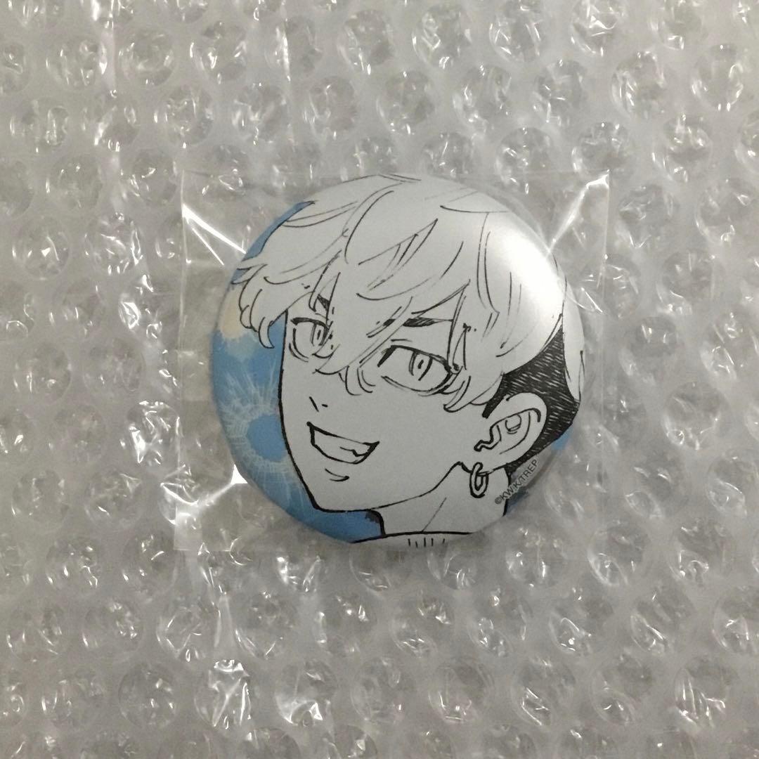 東京リベンジャーズ 新体験展 マイキーマート メタリック缶バッジ 松野