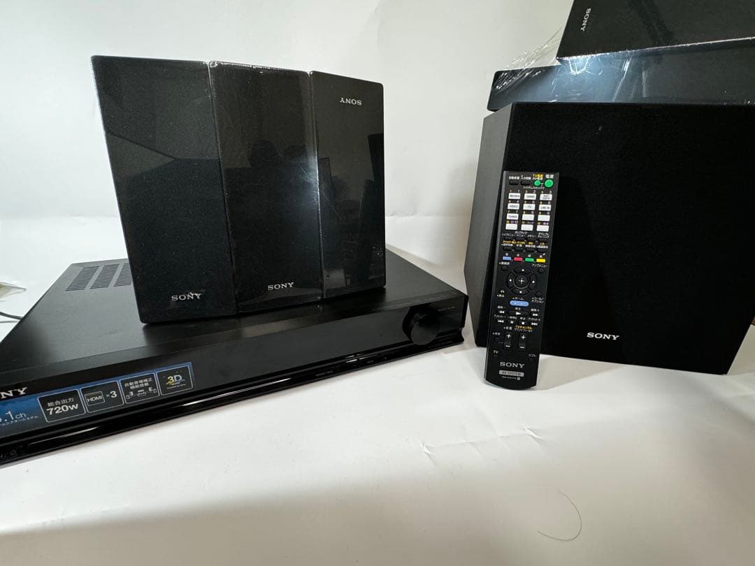 作動確認済】STR-KS380 SONY 5.1ch ホームシアター セット