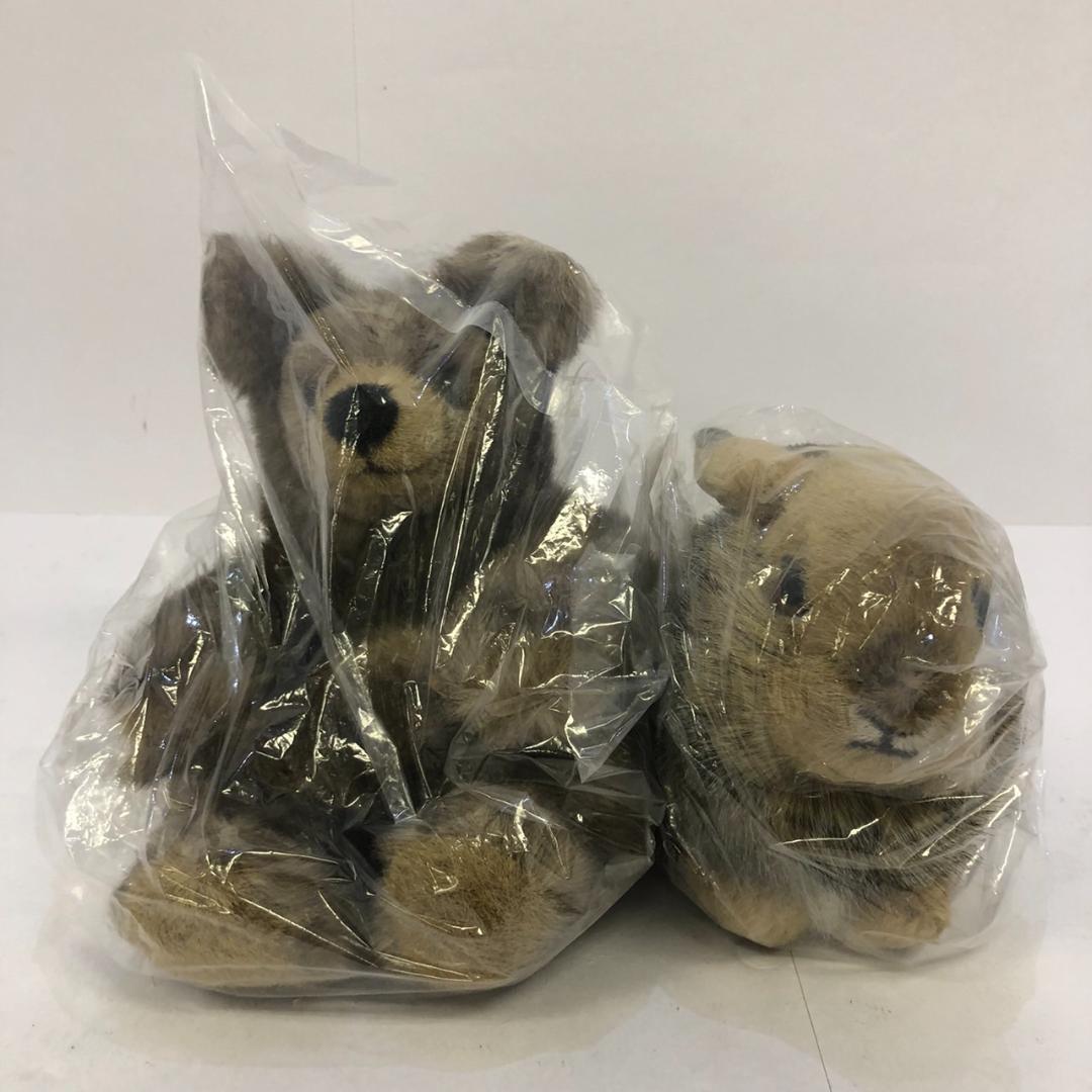 チ*コ様 【まとめ売り】KOSEN ケーセン ぬいぐるみ くま2点 うさぎ フク