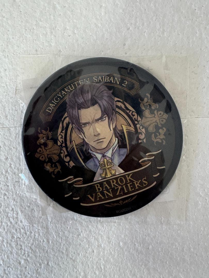 大逆転裁判 ブリキコースター バロック バンジークス