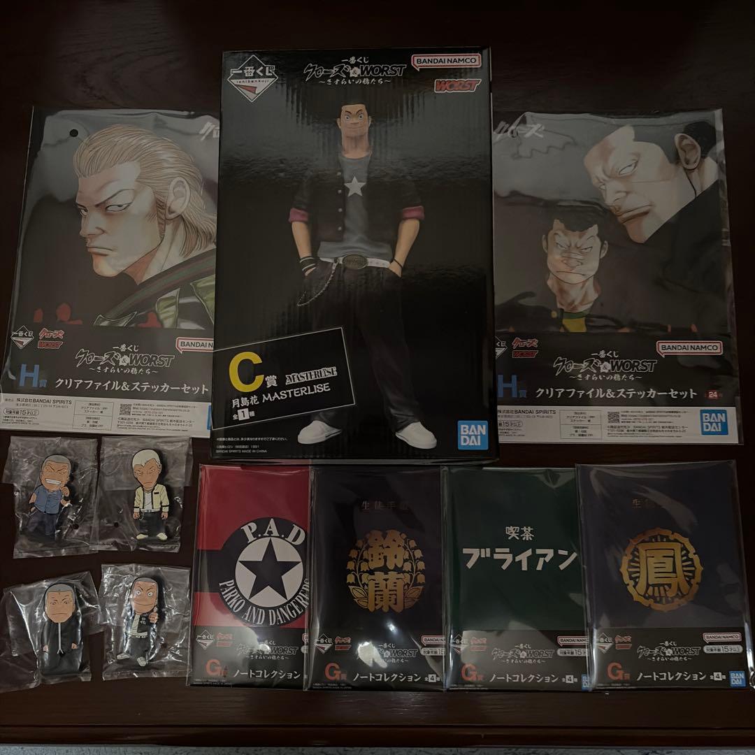 一番くじ【クローズ&WORST～さすらいの鴉たち～】C賞月島花フィギュア+