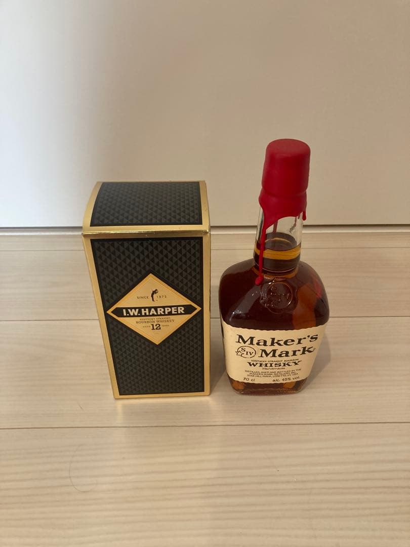 I.W. Harper 12年 & Maker's Mark セット