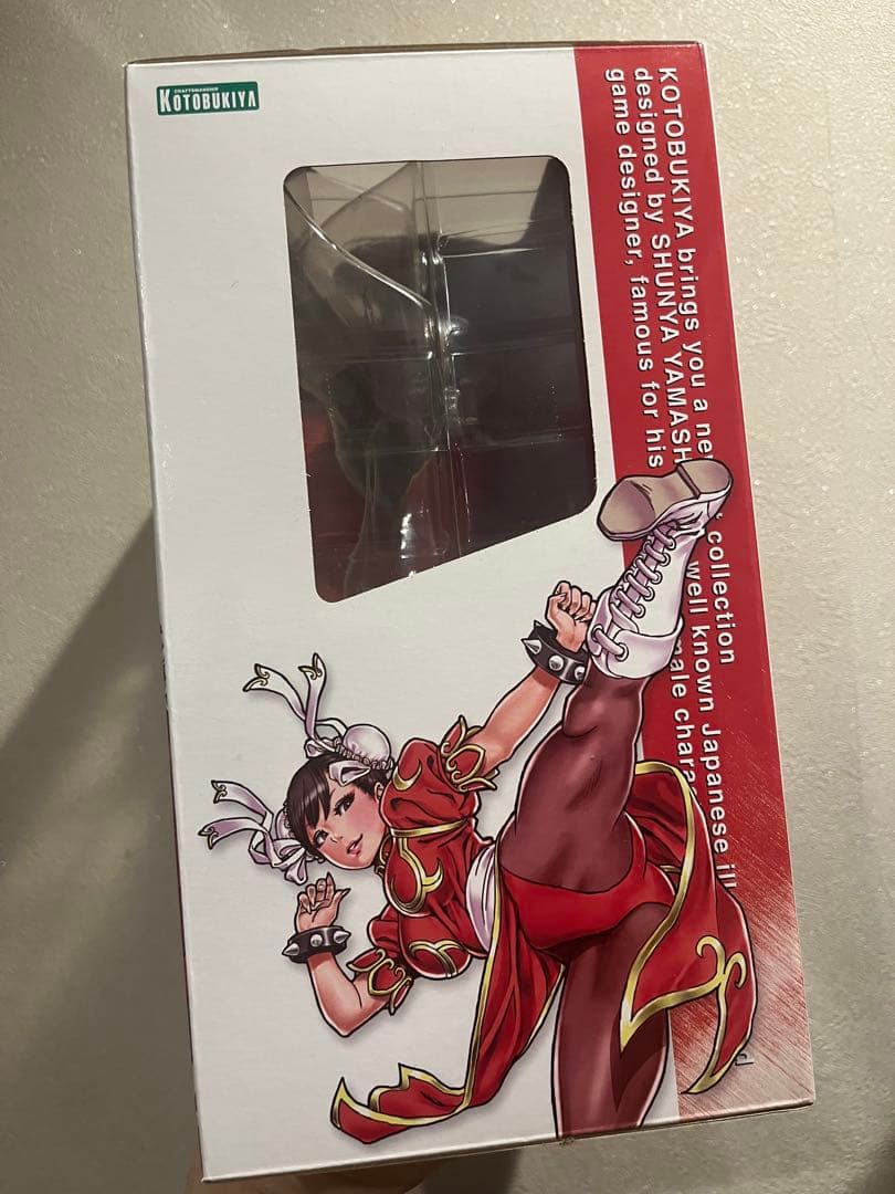 ストリートファイター 春麗　赤色コスチューム 限定版　コトブキヤ