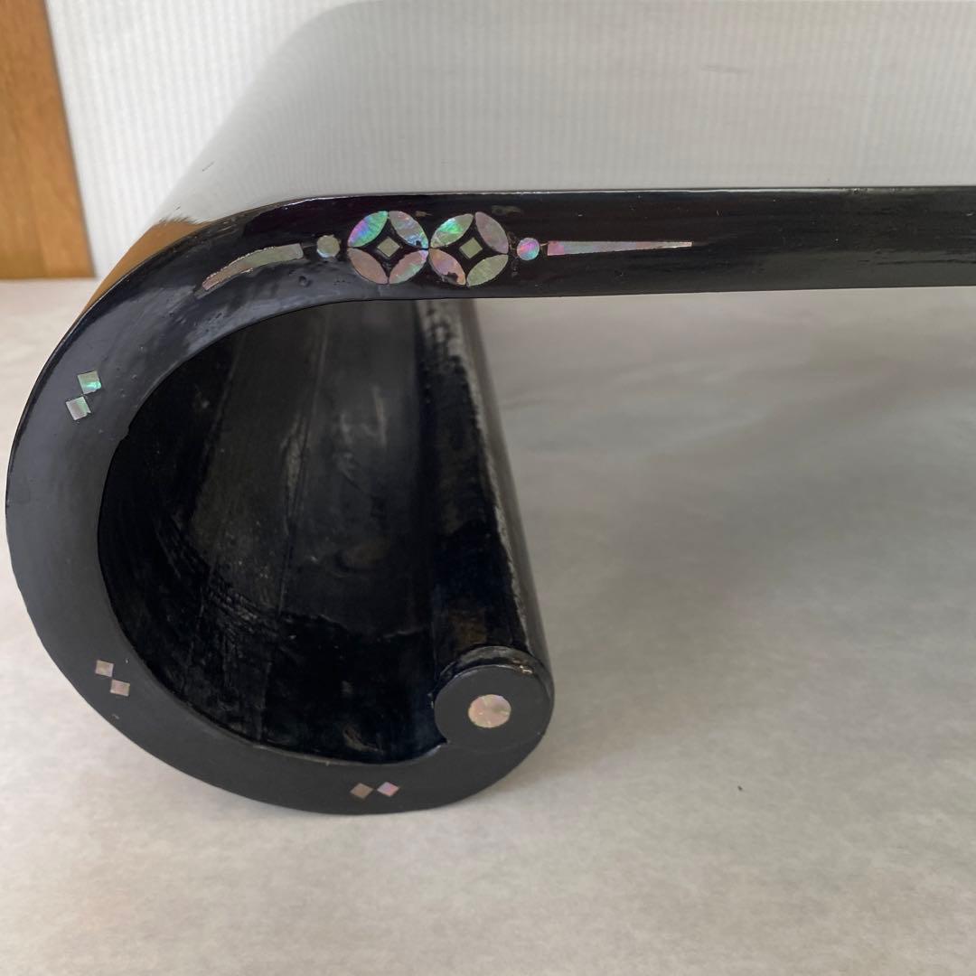 大型盆栽大　花台　貝模様