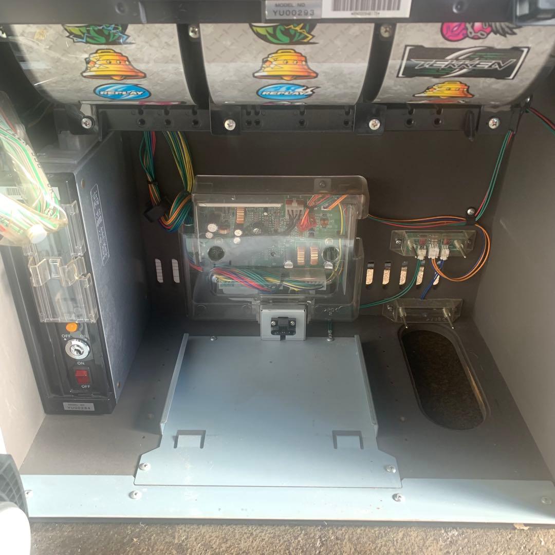 鉄拳2nd スロット 実機 コイン不要機 動作確認済み 家庭用電源