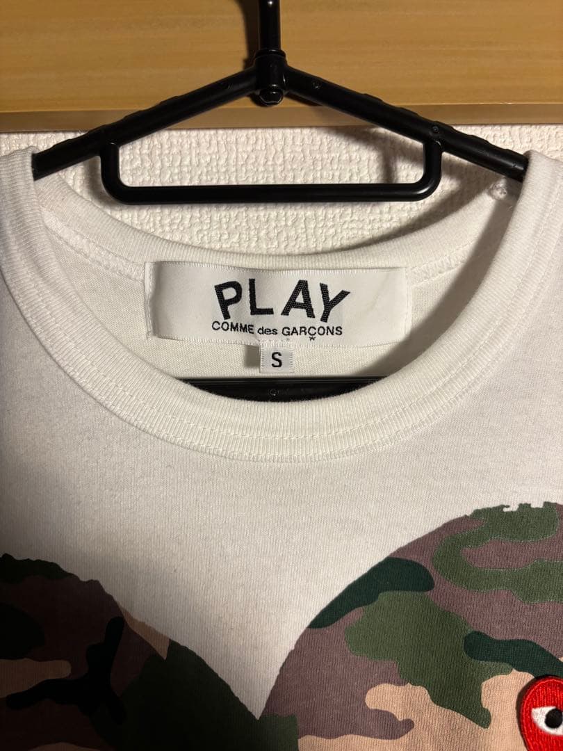 PLAY COMME des GARÇONS カモフラージュハートTシャツ PLAY COMME des