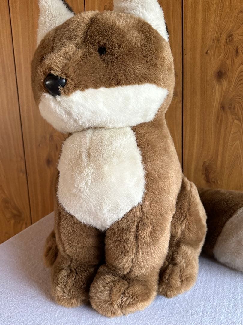 レトロ　きつね　オオイケ　OIKE ぬいぐるみ　ヴィンテージ　特大　高さ約60