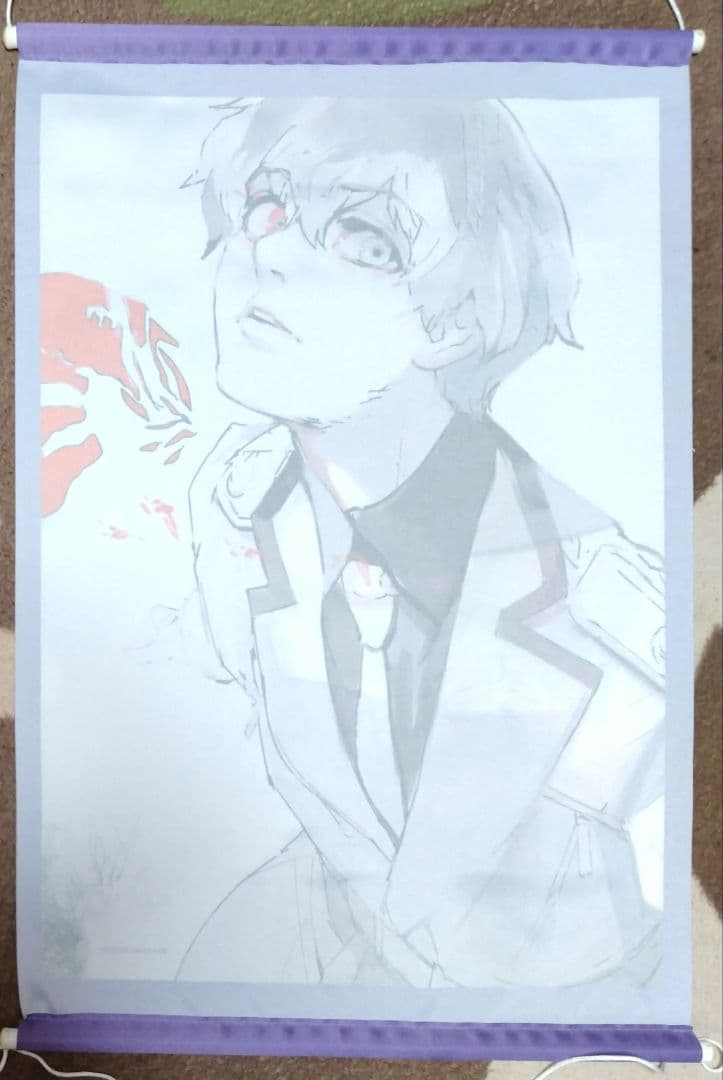 東京喰種:re カフェ 佐々木琲世 B3タペストリー - メルカリ