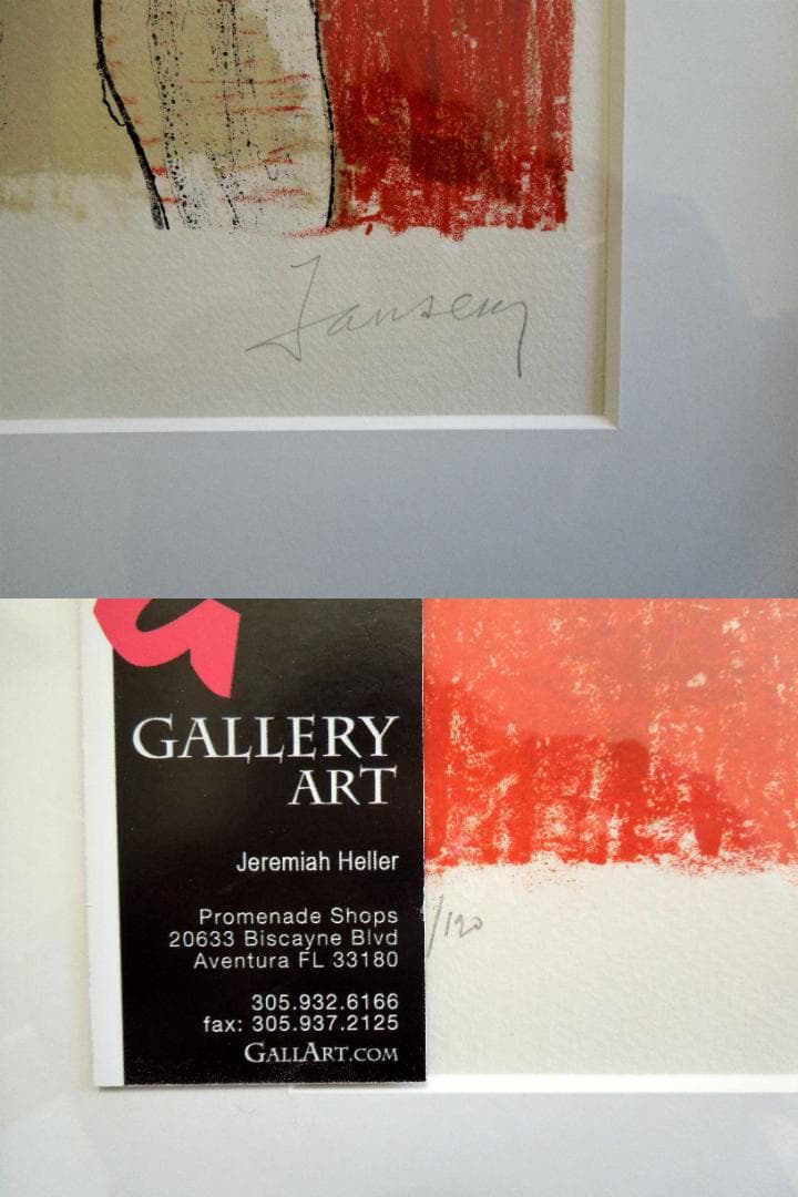 レア真作1977年ジャンジャンセン大判直筆サインピカソダリ