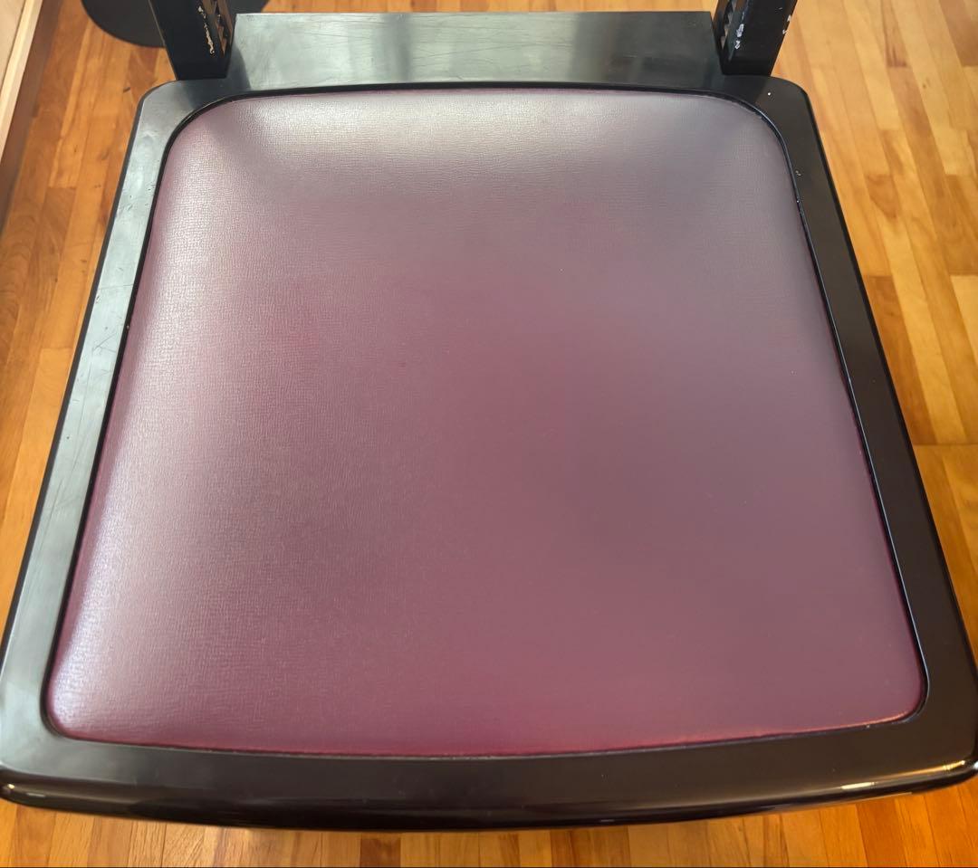 トムソン椅子 ピアノ椅子　高さ調節機能付き